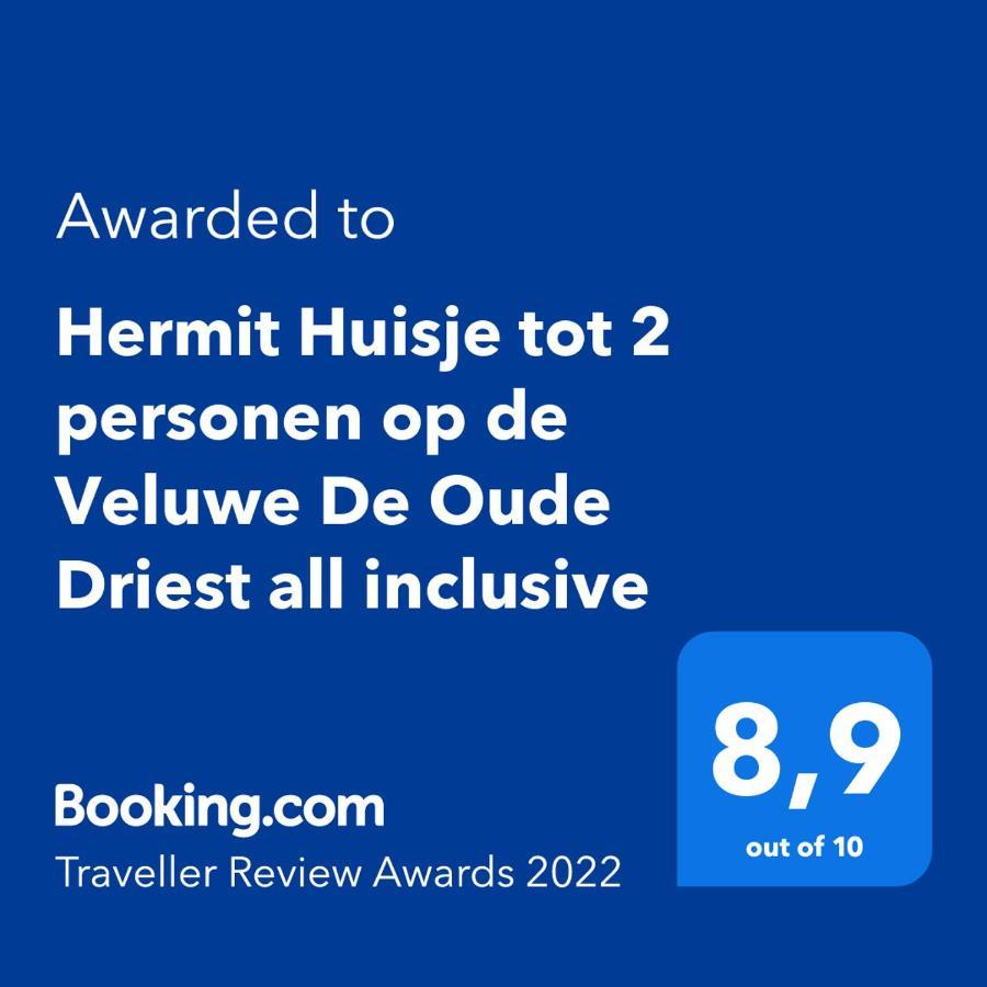 Ruim En Gezellig Chalet Voor 2 Personen Op De Veluwe Recreatiepark De Oude Driest Putten Zewnętrze zdjęcie